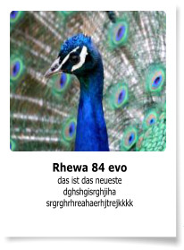 Rhewa 84 evo das ist das neueste dghshgisrghjiha srgrghrhreahaerhjtrejkkkk